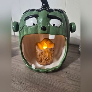 Green Frankenstein Ceramic Holder